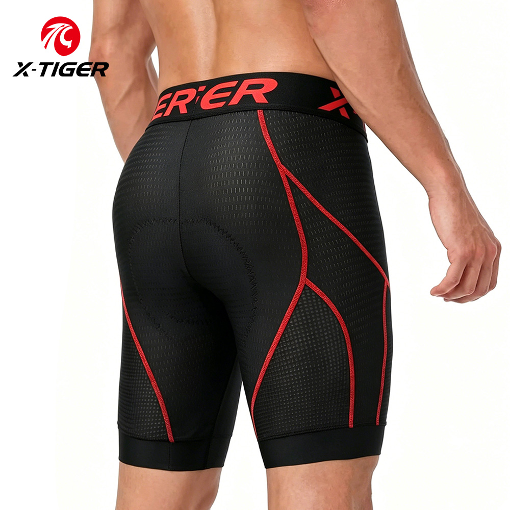 Cycling Commuter Pants - Велосипедные шорты X-TIGER с карманами, гелевой