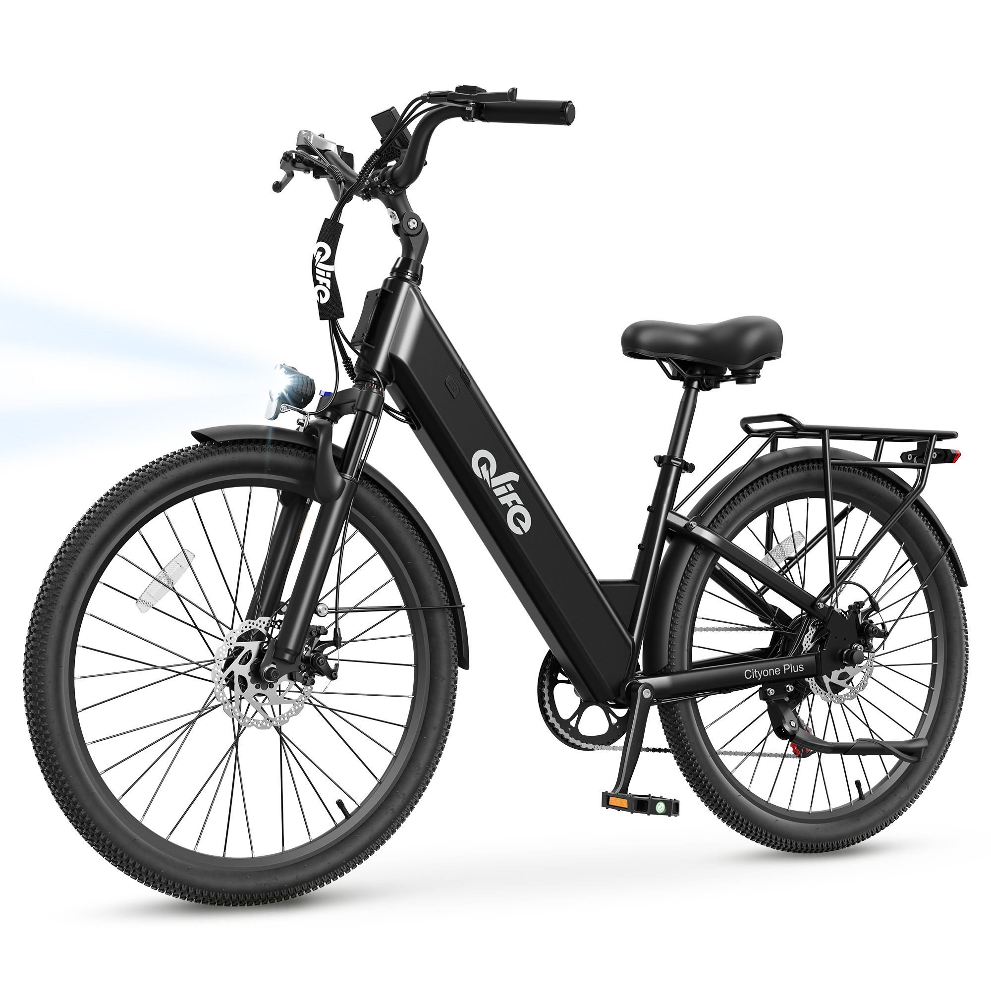 Commuter Biking - Электрический велосипед Qlife Cityone Plus St