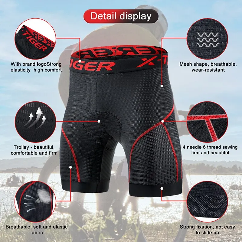Велосипедные шорты X-TIGER с к – обзор и цена Cycling Commuter Pants