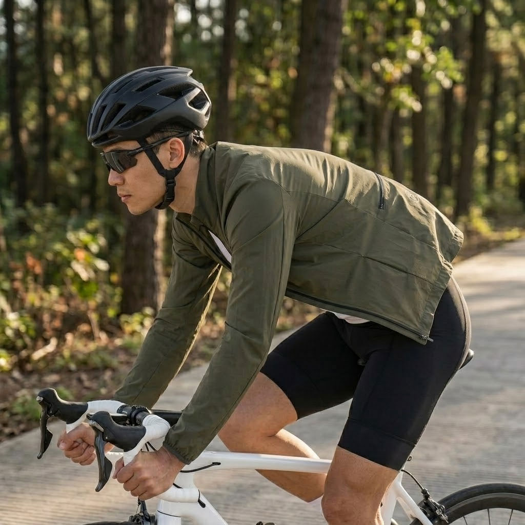 MY KILOMETRE Весенняя мужская  – обзор и цена Cycling Commute Jacket