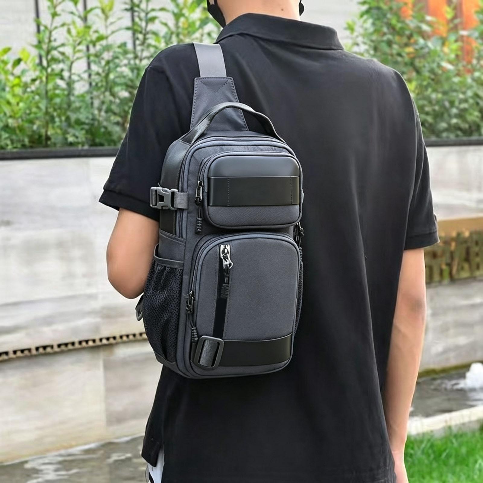 Мужская сумка-слинг для путеше – обзор и цена Cycling Commute Backpack