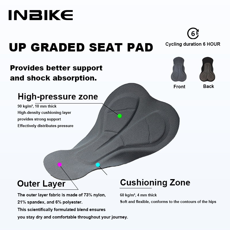 Велошорты INBIKE Summer Cyclin – обзор и цена Cycling Commuter Trousers